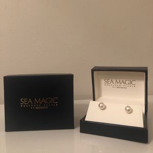 Mikimoto Sea Magic Cultured Pearl Earrings